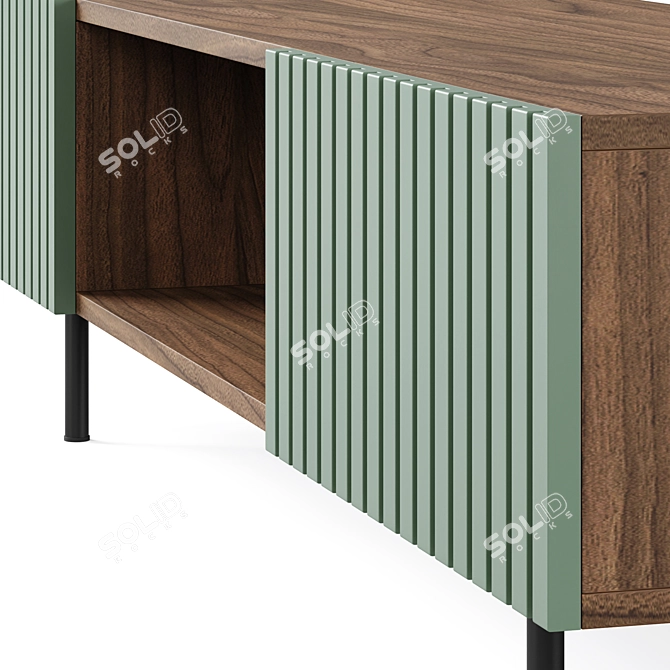 Modern TV Stand Console by Mr.Hide 3D model image 3