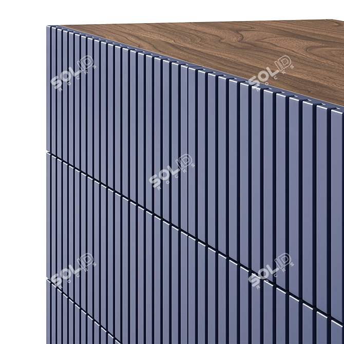 Mr Hide 3 Drawer Chest 3D model image 5