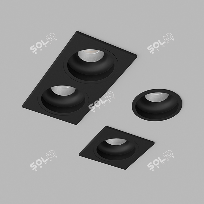 LevelSQ LEDron IP40 Protection 3D model image 3