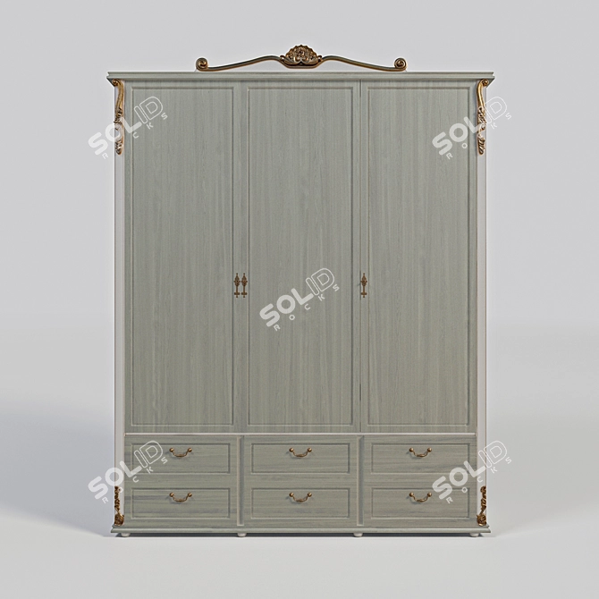 Translation from Russian: "классический гардероб"

 Timeless Closet Essential 3D model image 1