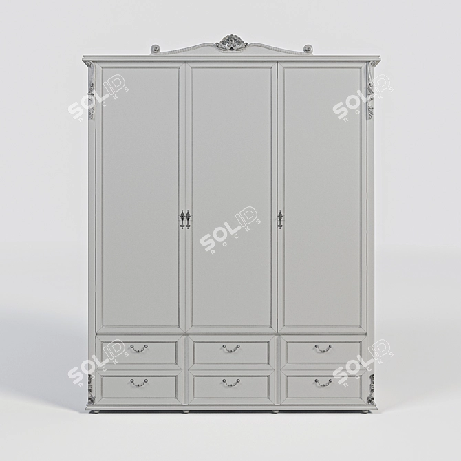 Translation from Russian: "классический гардероб"

 Timeless Closet Essential 3D model image 5