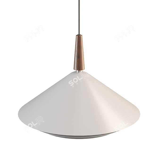 Modern Pendant Light Model, Lampatron 3D model image 3