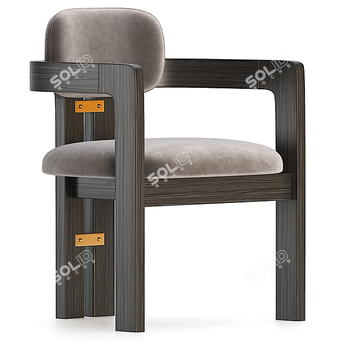 Sleek Kibo Chair Model 3Ds 3D model image 1