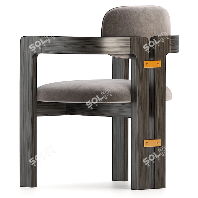 Sleek Kibo Chair Model 3Ds 3D model image 2
