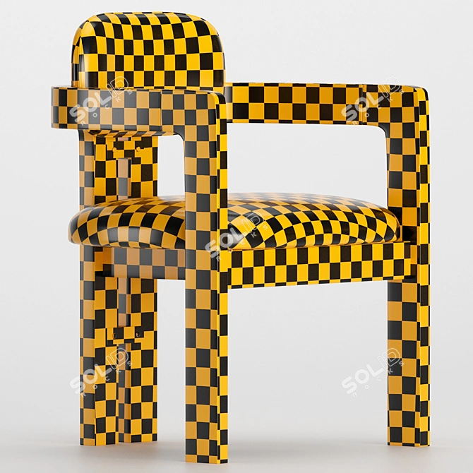 Sleek Kibo Chair Model 3Ds 3D model image 3