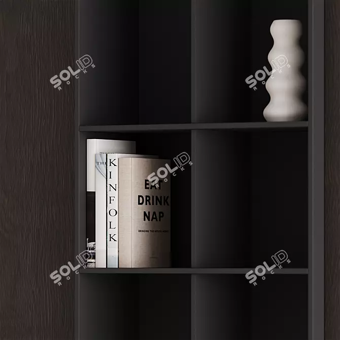 Customizable 007 Wardrobe, 3 Materials 3D model image 5