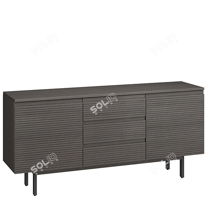 Modern Chic LA FORMA INDIANN 3D model image 1