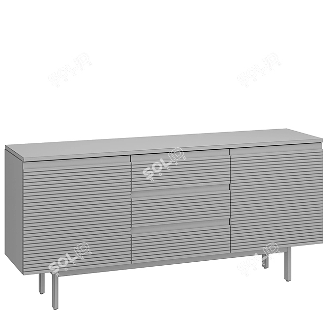 Modern Chic LA FORMA INDIANN 3D model image 4