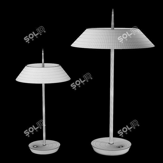 Vibia Mayfair Table Lamp Collection 3D model image 6