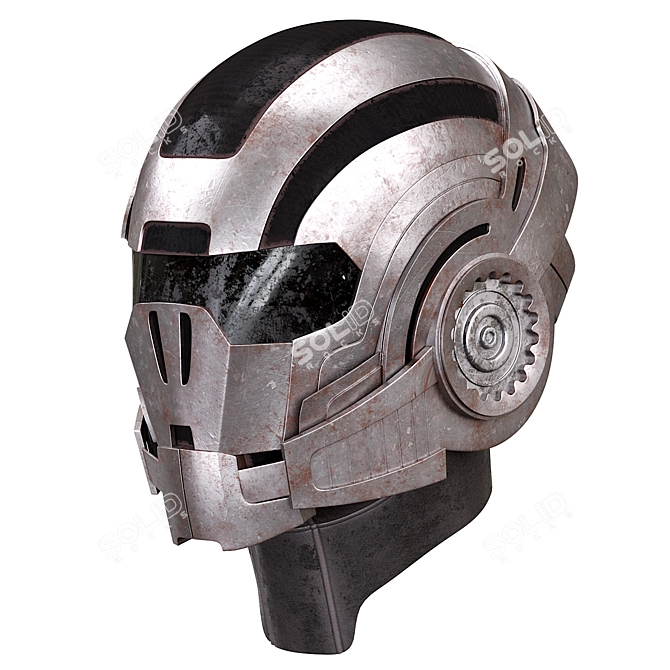 N7 Helmet Unboxed from Russia 3D model image 1