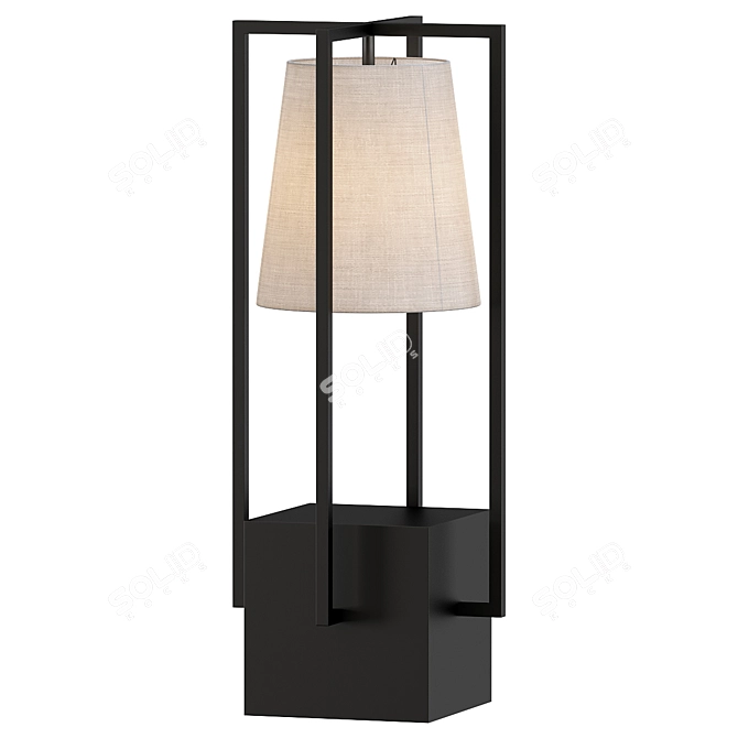 Stylish Rv Astley Hurricane Lamp 3D model image 1