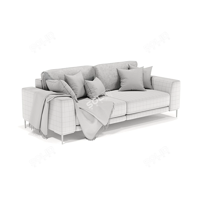 Modern Norton Sofa Bed 3D model image 3