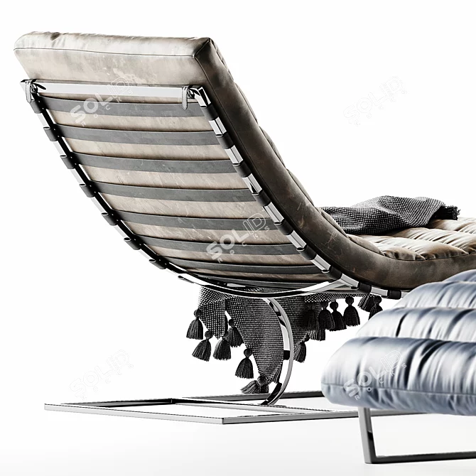 Modern Marvel Chaise Lounge 3D model image 3