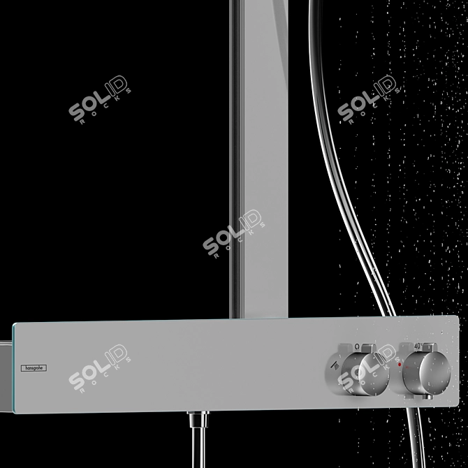 Hansgrohe Raindance Shower - Refreshing Excellence 3D model image 3