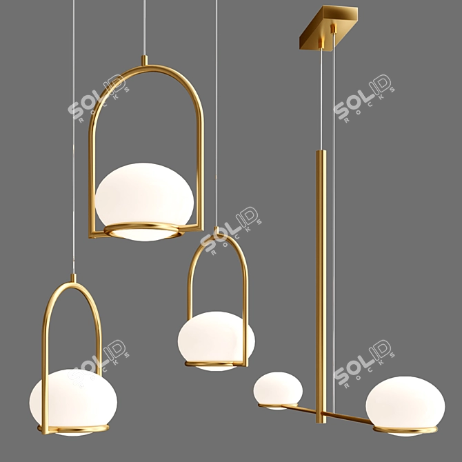 Luxury COCO Lighting Collection 3D model image 2