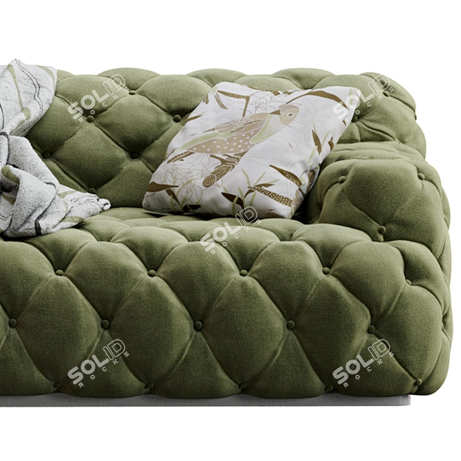 Modern Meridiani Norton Sofa Set 3D model image 5