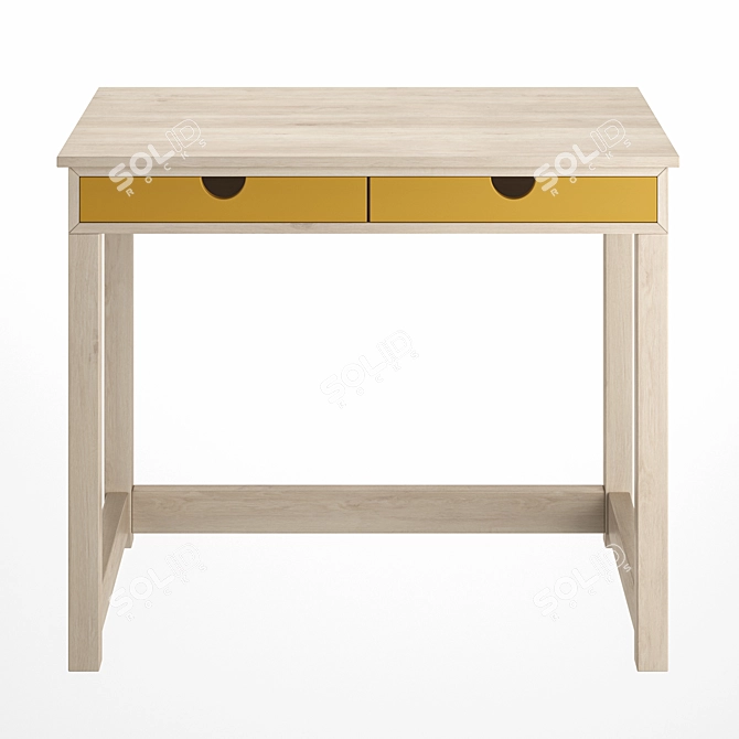 PlayPly Kids Writing Desk 3D model image 2