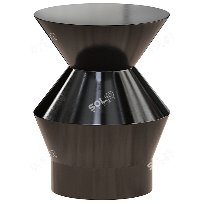 Versatile Silas Outdoor Side Table 3D model image 1