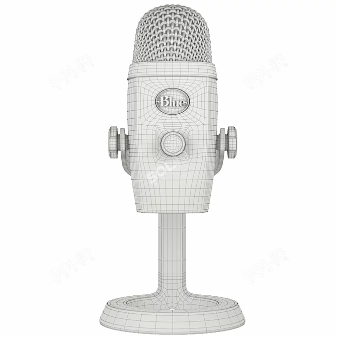 High-Quality USB Microphone for Creators 3D model image 3