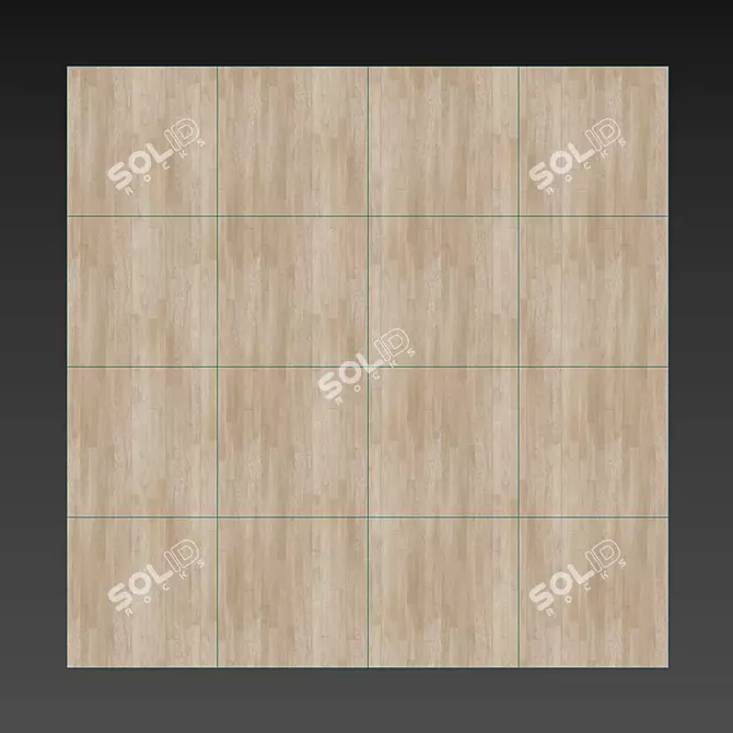 Vanilla Wood Flooring Texture 3D model image 4