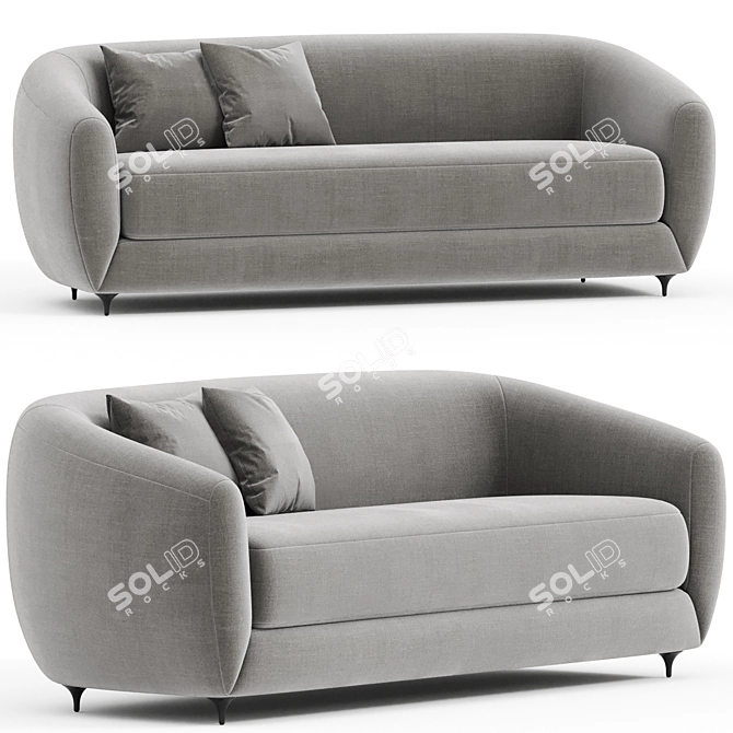 Elegant Antwerp Sofa for You 3D model image 1