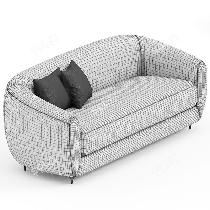 Elegant Antwerp Sofa for You 3D model image 3