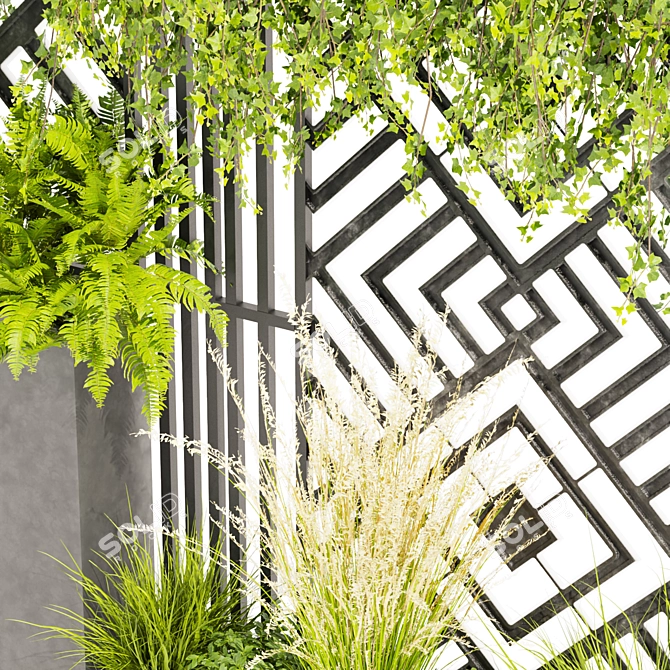 Urban Plant Collection - Premium Quality 3D model image 2