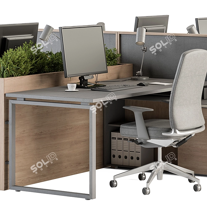 Workspace Essentials Bundle - Furniture 3D model image 4