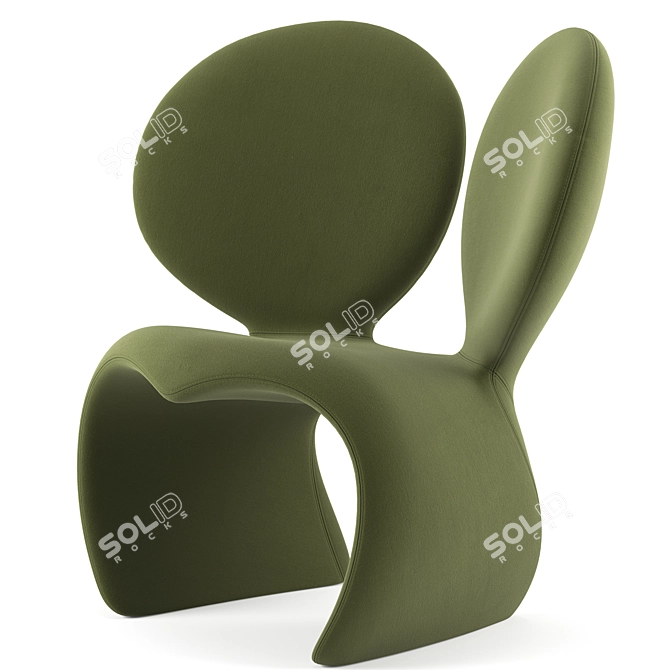 Modern Mouse Armchair for 3D 3D model image 3