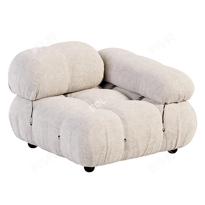 Modern B&B Italia Camaleonda Sofa 3D model image 1