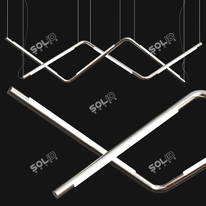 Rituals Collection Chandelier by ANDlight 3D model image 4