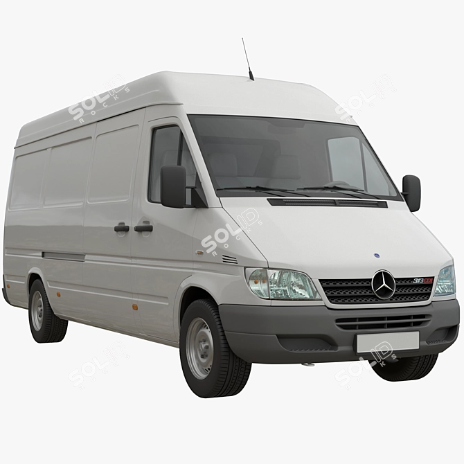 Mercedes Sprinter Classic Maxi High Roof 3D model image 1