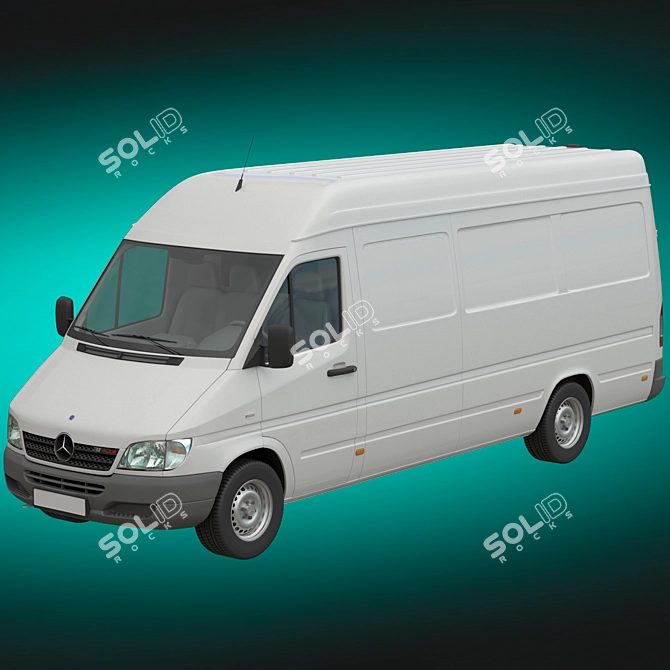 Mercedes Sprinter Classic Maxi High Roof 3D model image 2