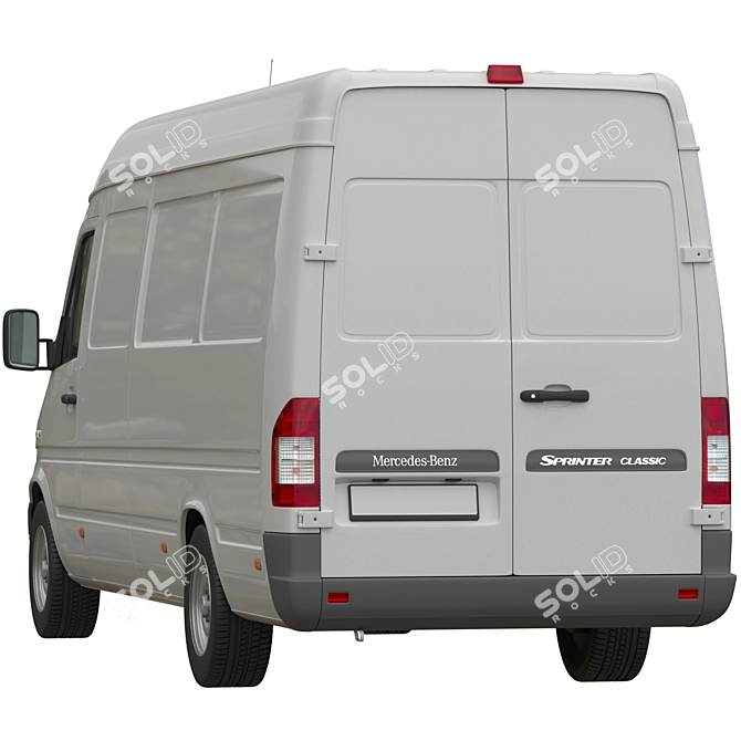 Mercedes Sprinter Classic Maxi High Roof 3D model image 3