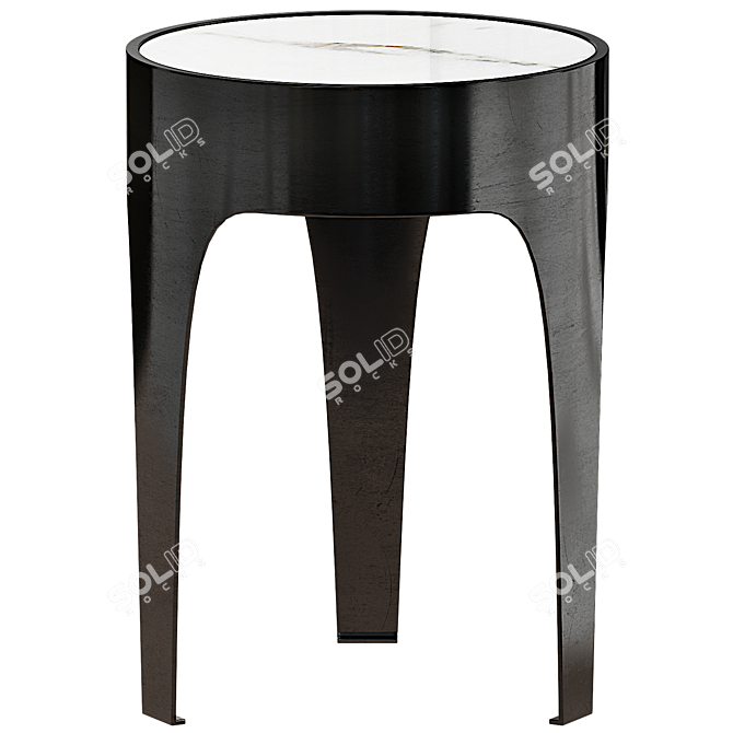 Modern Cylinder Side Tables - 3D 3D model image 1