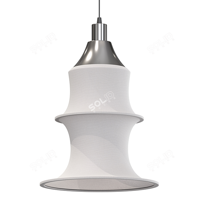 Modern Pendant Lamp PENTTI 3D model image 2