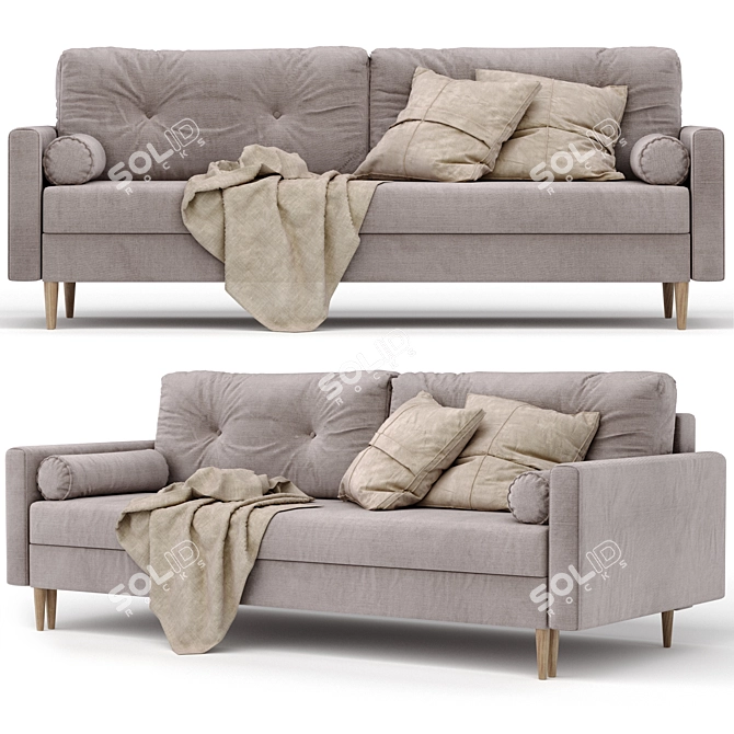 Numo Sofa by divan.ru 3D model image 4