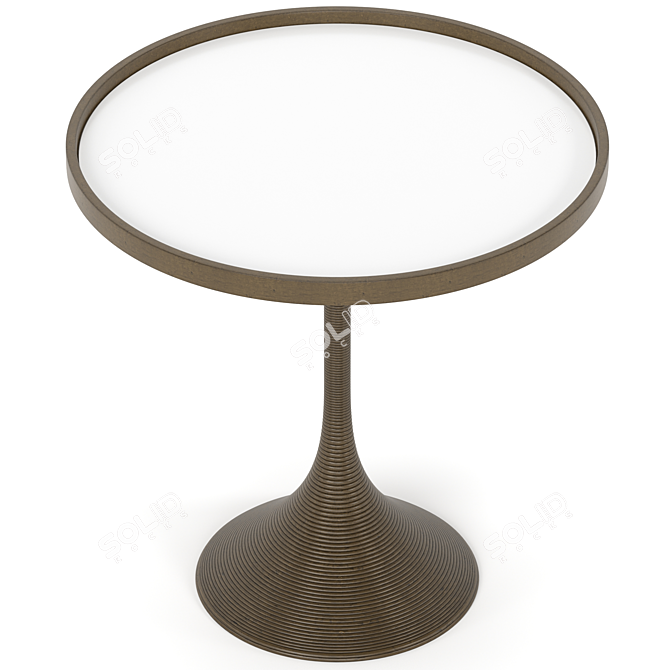 La Luna Coffee Table - Modern Square Design 3D model image 4