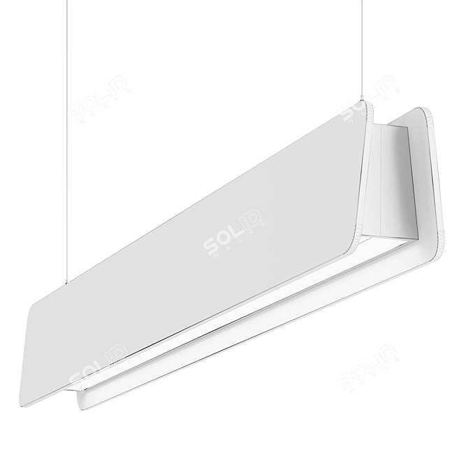 Modern LED Pendant Light 3D model image 3