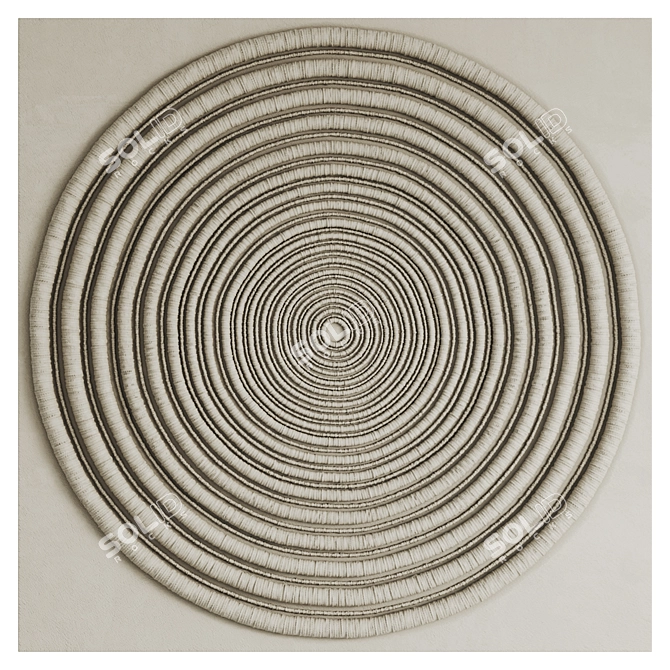 Coastal Sola Coco Wall Decor 3D model image 1