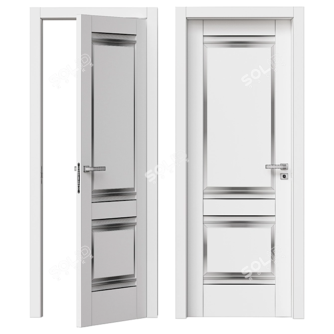 ProfilDoors Interroom Door U Series 3D model image 3