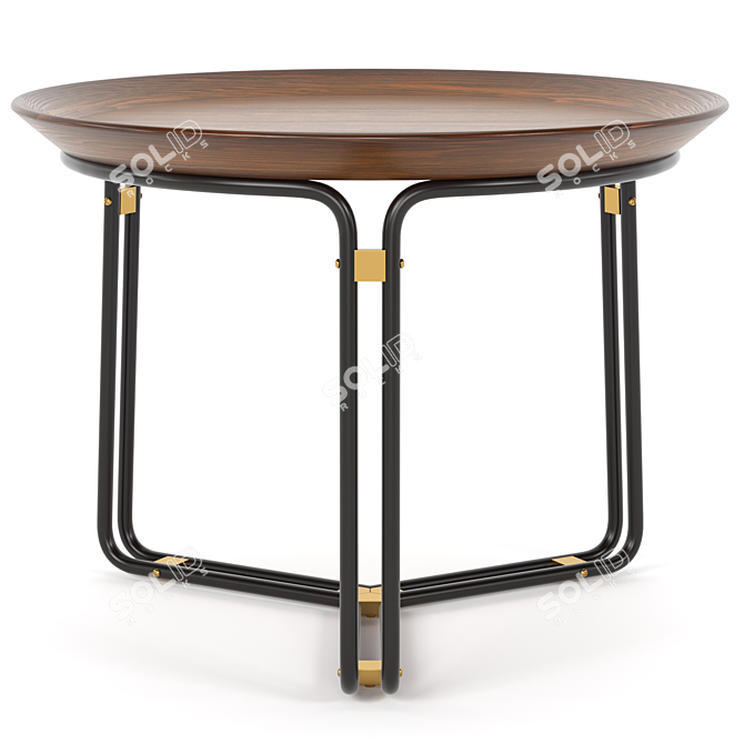  Square Coffee Table QT 3D model image 2