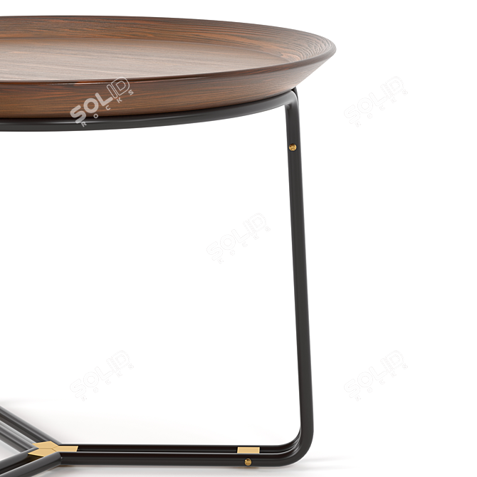  Square Coffee Table QT 3D model image 4