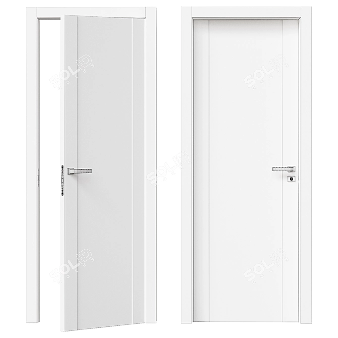 ProfilDoors Interconnecting Door 20U 3D model image 3