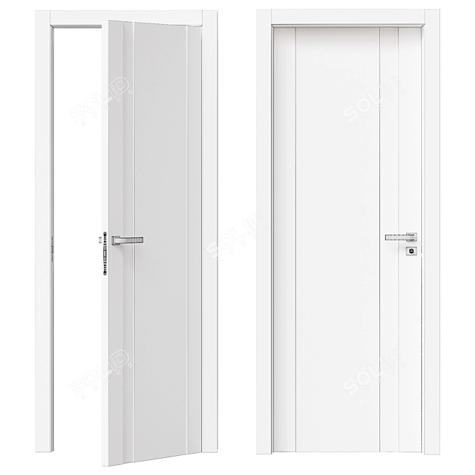 ProfilDoors 62U Inter-room Door 3D model image 3