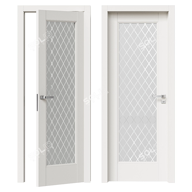 ProfilDoors Interroom Door 65U 3D model image 1