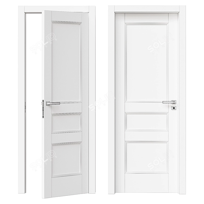 ProfilDoors 69U Interior Door 3D model image 3