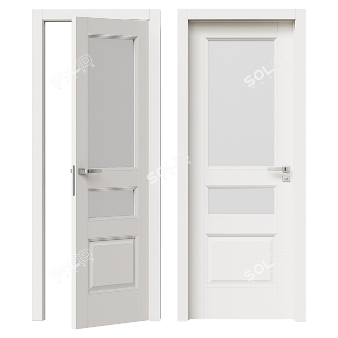 ProfilDoors 68U Interior Door 3D model image 1