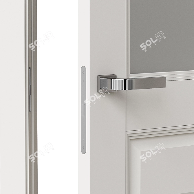 ProfilDoors 67U 700x2000 Matte Glass 3D model image 2