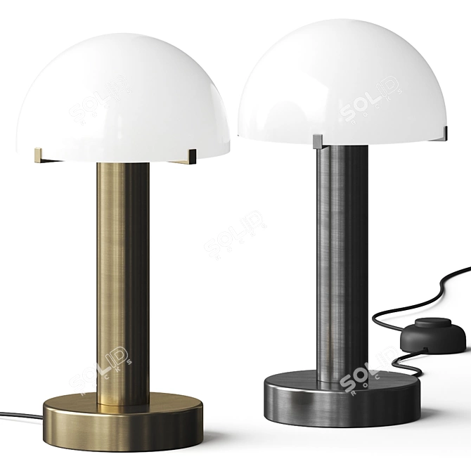 Lelani Table Lamp in Vray 3D model image 1